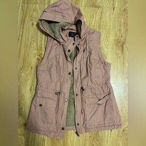 Dusty Pink Utility Vest